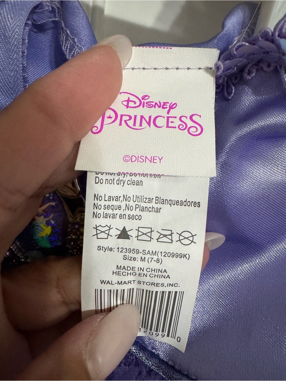 Disney Little Mermaid Costume Dress - Picture 6 of 6